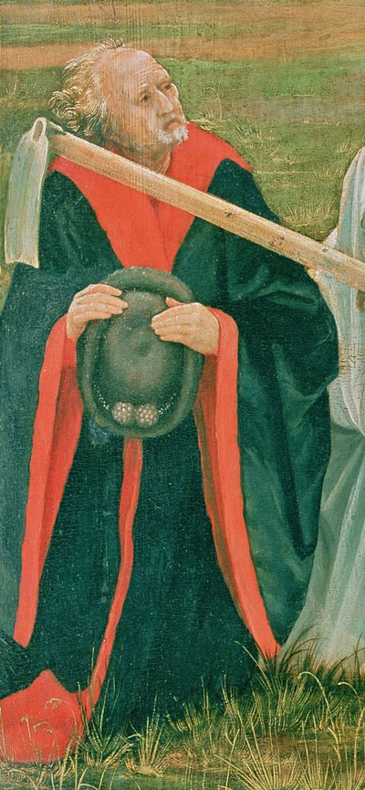 Altaarstuk van Onze-Lieve-Vrouw van de Sneeuw, ca.1519 (detail) door Matthias Grünewald